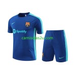 FC Barcelona Criança Camisolas de Treino Azul 2023/24